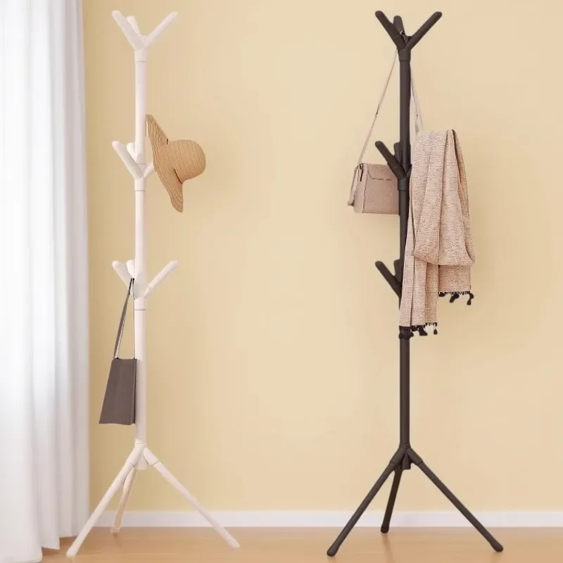 بسيطة وخفيفة فاخرة الطابق الدائمة معطف الرف الحديد المطاوع معطف الرف غرفة نوم العمودي رف الملابس الإبداعية بهو الملابس Rac