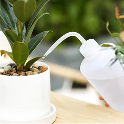 1Pc 250/500ML Plastic Squeeze Type Watering Bottle Succulent Plant Flower Water Can with Long Curved Nozzle Beak Dropper