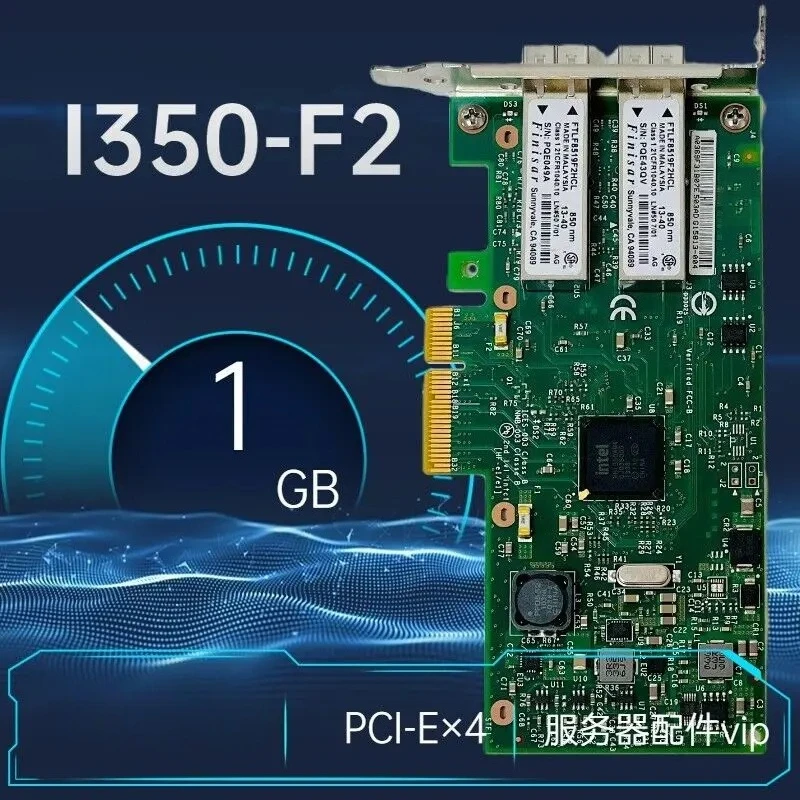 

Для двухпортового гигабитного сетевого адаптера Intel I350-F2 I350AM4 I350F2BLK 06310058