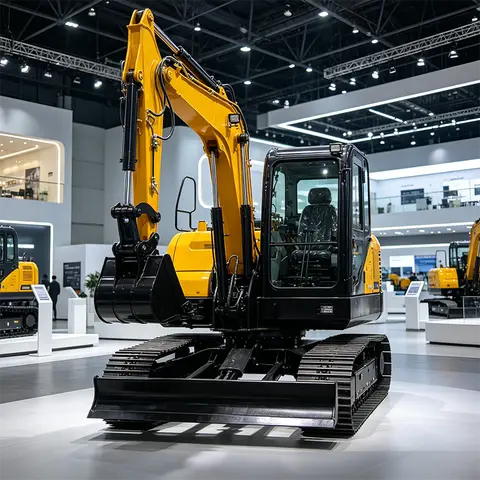 Large Professional Excavator Heavy Duty Crawler Digger Hydraulic System for Engineering Projects