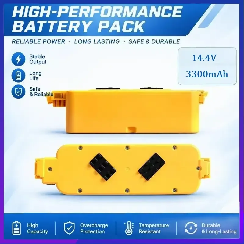 Replacement Battery for IRobot Roomba 400 4000 4210 4300 4110 4260 Series Robot Vacuum Cleaner Rechargeable Power Pack
