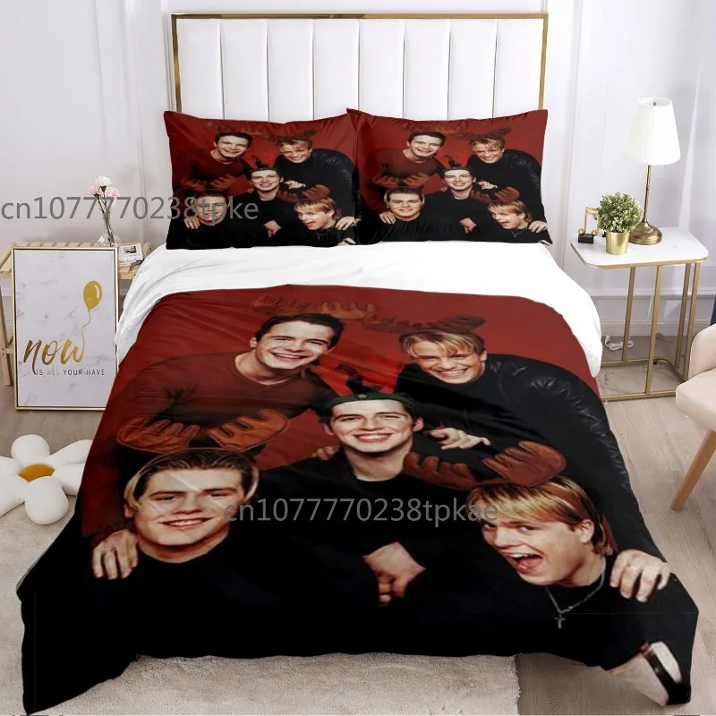 Westlife Classic Poster Duvet Cover Sets Printed Bedding Set Double Queen King Size 2/3pcs,Bettbezug