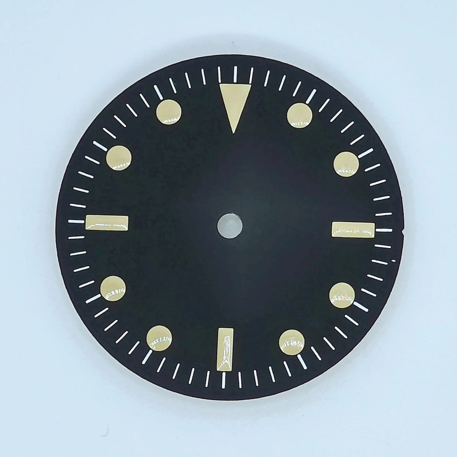 

28.5MM Watch Dial Fit NH35 eta2836 eta2824 pt5000 miyota8215 Automatic Movement Green Luminous