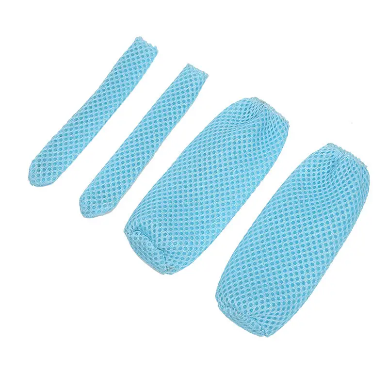 Housse de guidon respirante universelle pour moto d'été, 4 pièces, anti-transpiration, levier d'embrayage, frein, couverture souple antidérapante