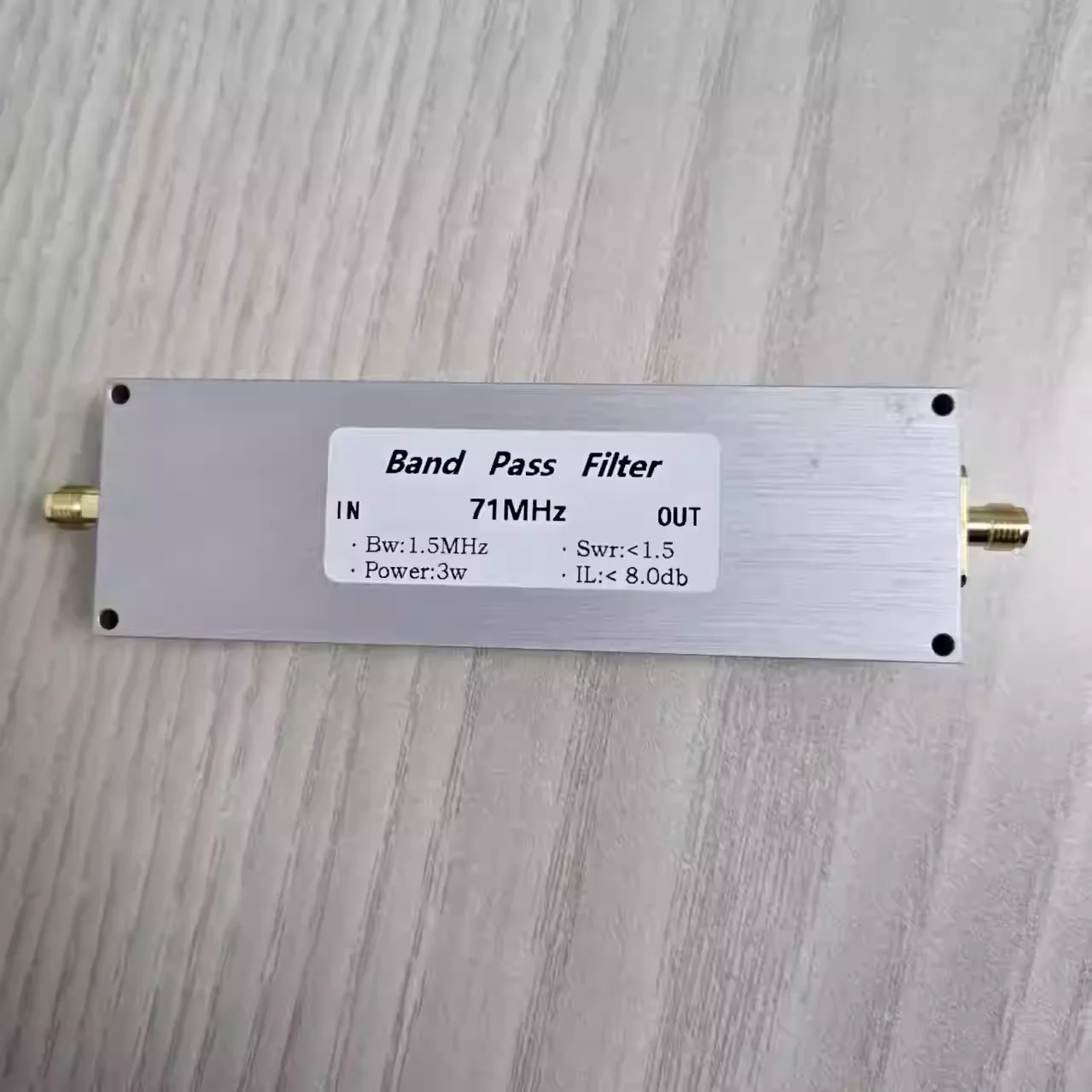 BPF-71M-3WSAM-Plus FM band band-pass filter Single frequency high isolation