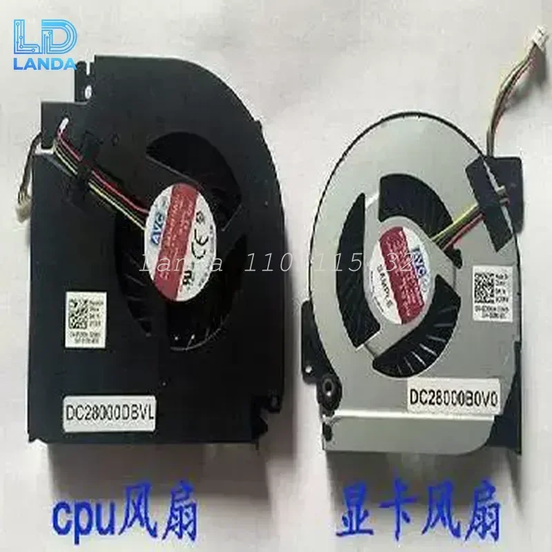 CPU Graphics Card Fan for DELL M5700 M6700 Laptop Workstation 26PND