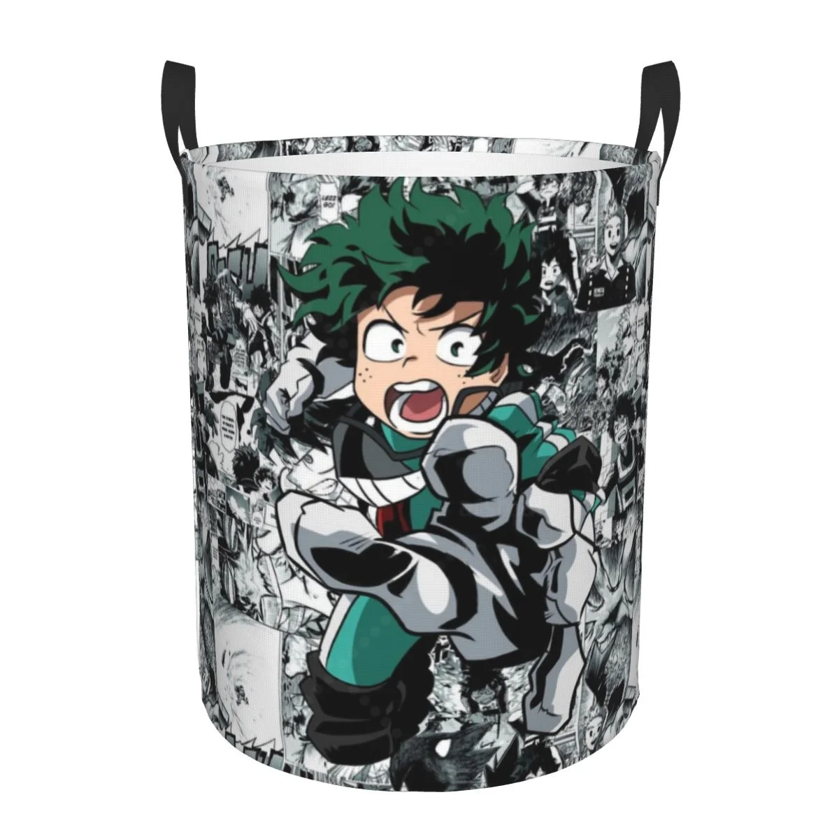 

My Hero Academia Laundry Hamper Large Clothes Storage Basket Toys Bin Organizer for Nursery Home Bathroom Bedroom