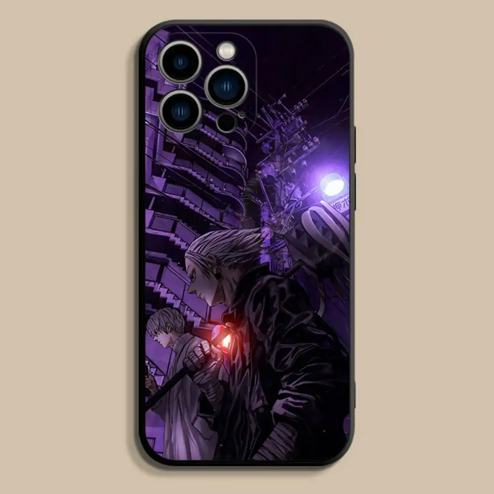 Coque de téléphone s-sakamoto Days Anime, étui souple noir pour iPhone 17,16,15,14,13,12,11,Pro,Max,Plus,E,SE4,Air,Mini