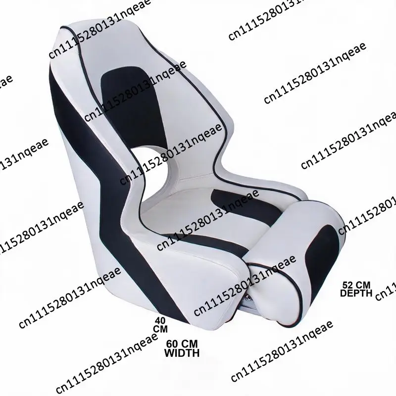 Marine Driving Chair, Outdoor Waterproof and Sunscreen Soft Bag Folding Yacht Speedboat Seat, Pontoon Boat Driving Chair