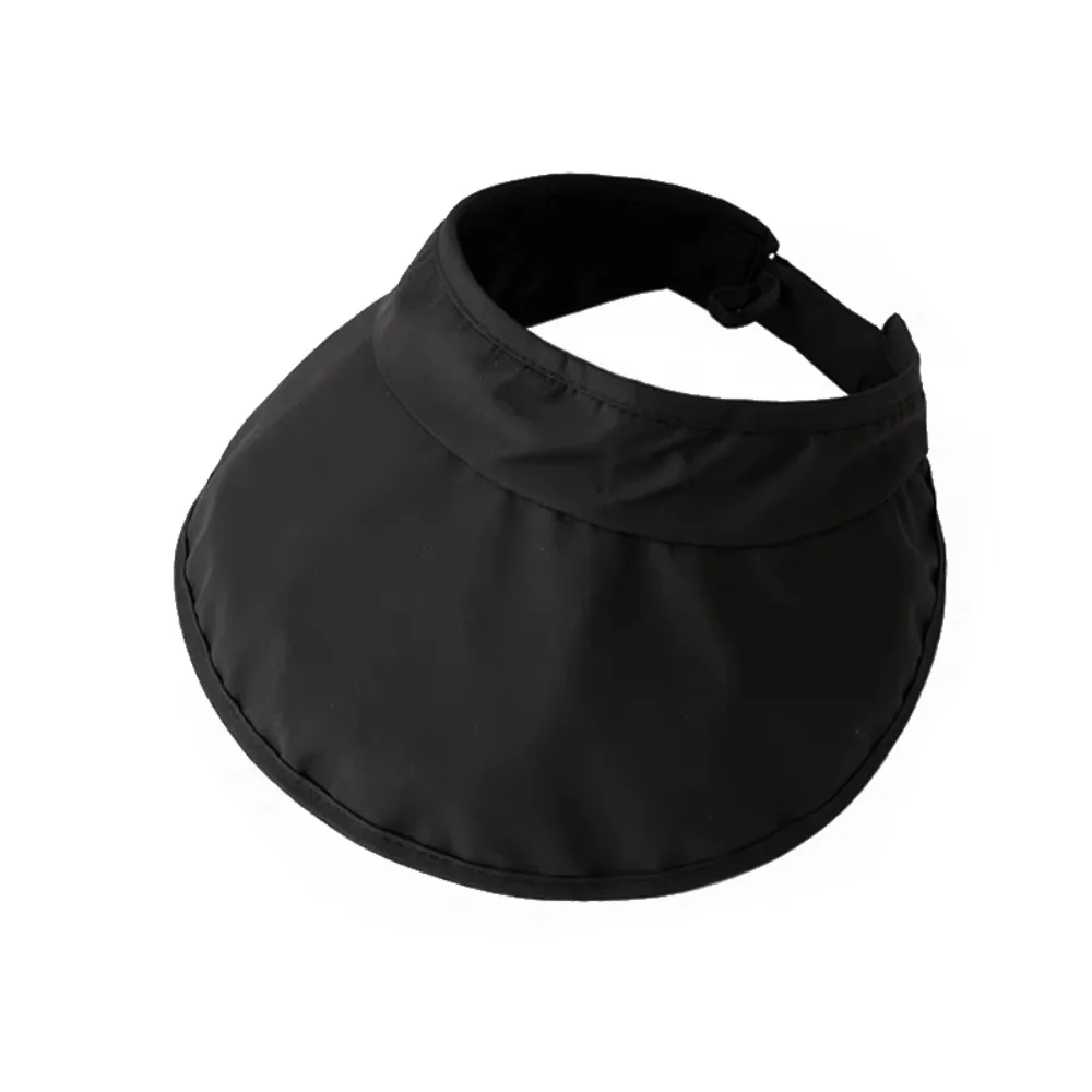Fashion UV Protection Large Brim Sun Hat Wide Brim Breathable Empty Top Hat Quick Drying Lightweight UV Protection Visors Men