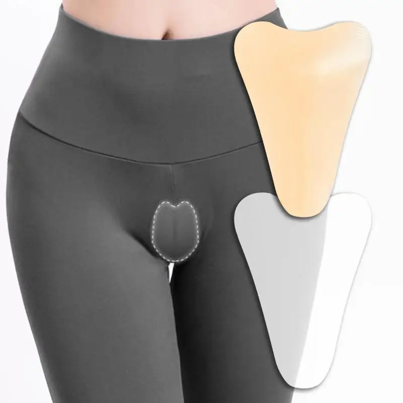1pcs Invisible Self-Adhesive Silicone Pad For Underwear/ Briefs/ Leggings Comfortable Protective Pads For Private Areas