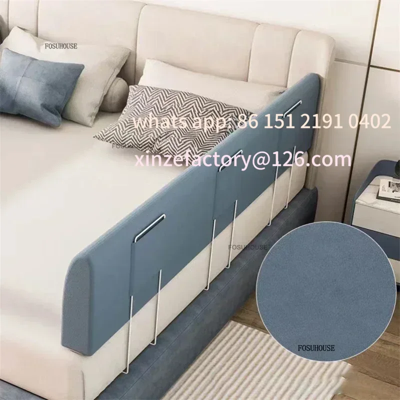 Sicurezza domestica personalizzabile in flanella per anziani, guide per letti, guide di protezione europee, anti-collisione di design per anziani, pelliccia per camera da letto nordica