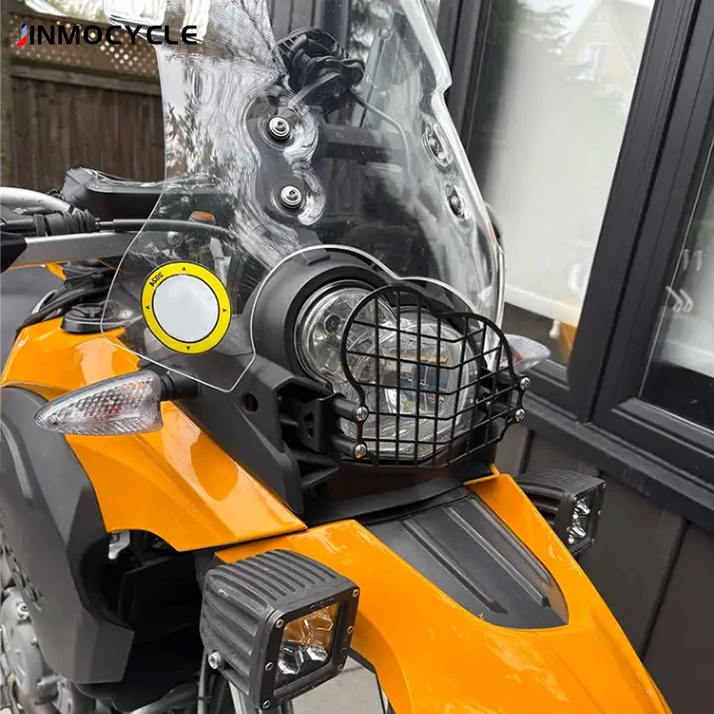 

Headlight Grill FOR BMW G650GS Sertao G650X G650 G 650 X Moto XMoto Challenge XChallenge Head Light Grille Guard Cover Protector