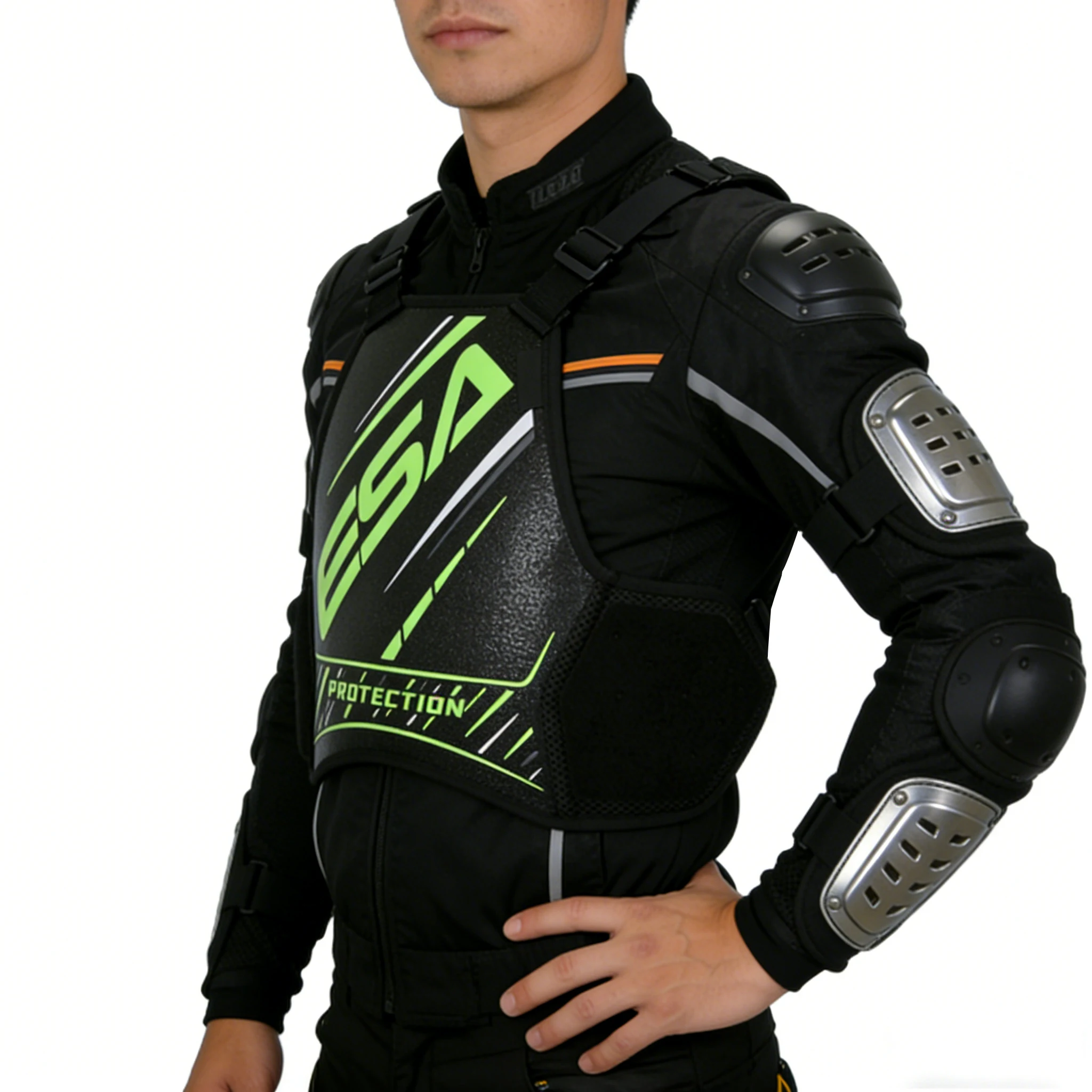 CE1621-3 2018 Certified  Prote - Mountain Biking Chest Protector ulasan dan harga