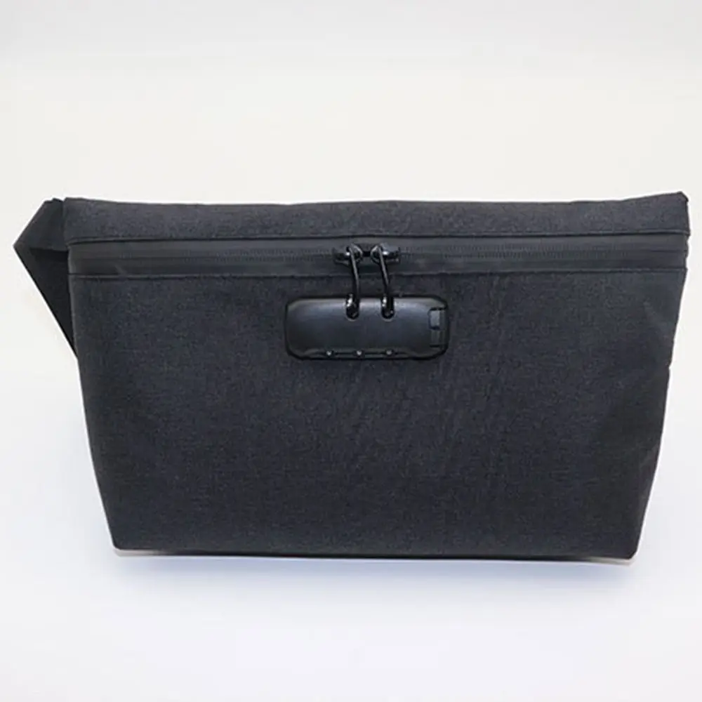 Smell Proof Stash Bag with Password Lock Smell Isolation Bag Waterproof Pipe Sealing Bag Travel Storage Organizer