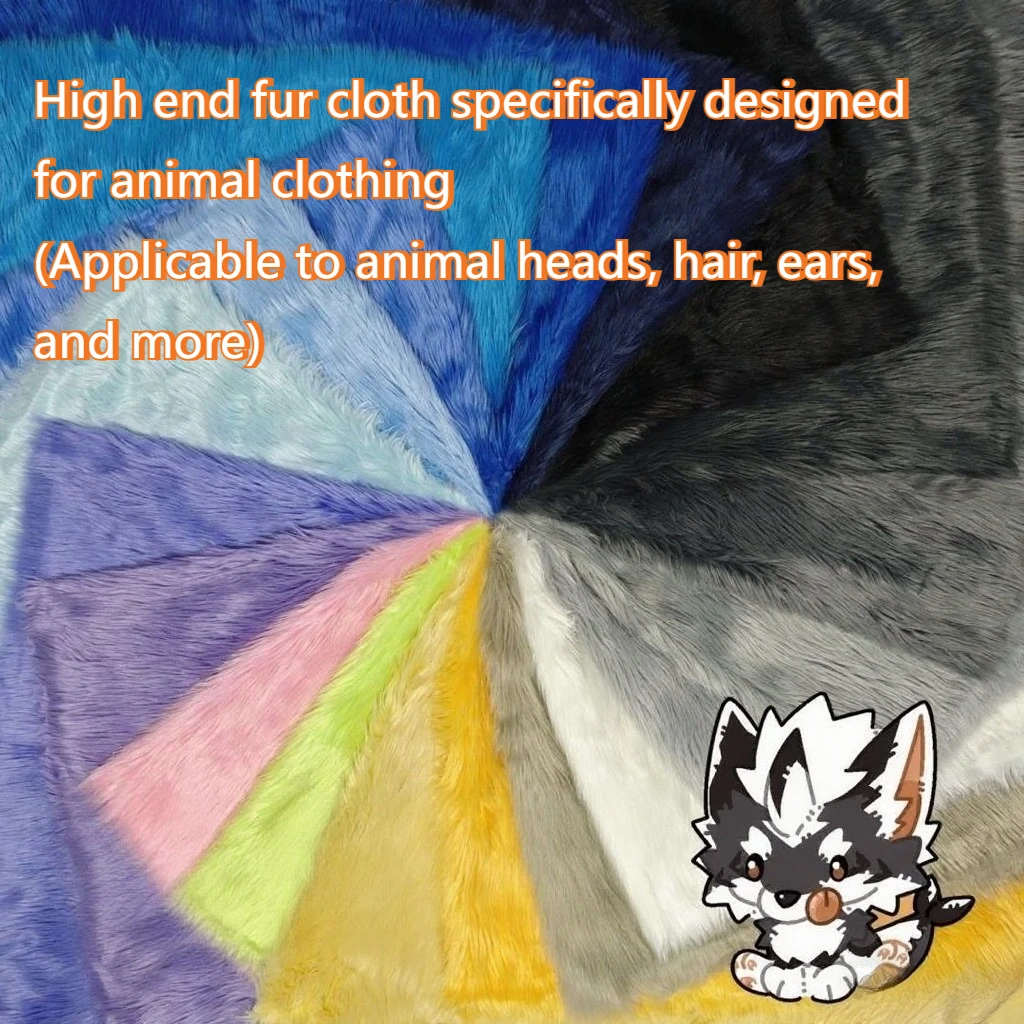 Furry Fursuit Is Suitable for Making Animal Heads、hair、 Ears、 and BodiesIt Is Suitable for DIY Animation Accessories COSPLAY.