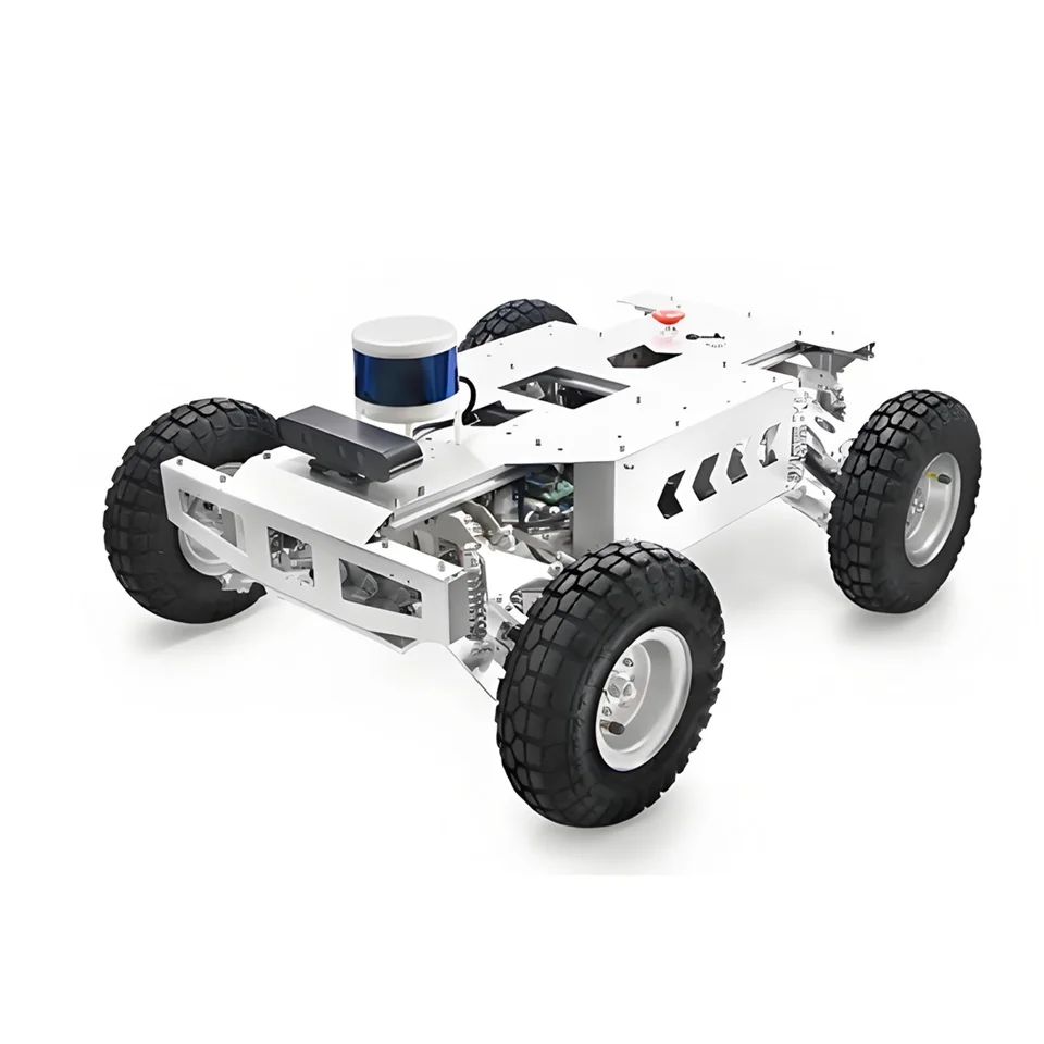 Maßgeschneiderte 4WD Mecanum RC Ground Unmanned Vehicle UGV Mobile Robot Car Chassis Platform
