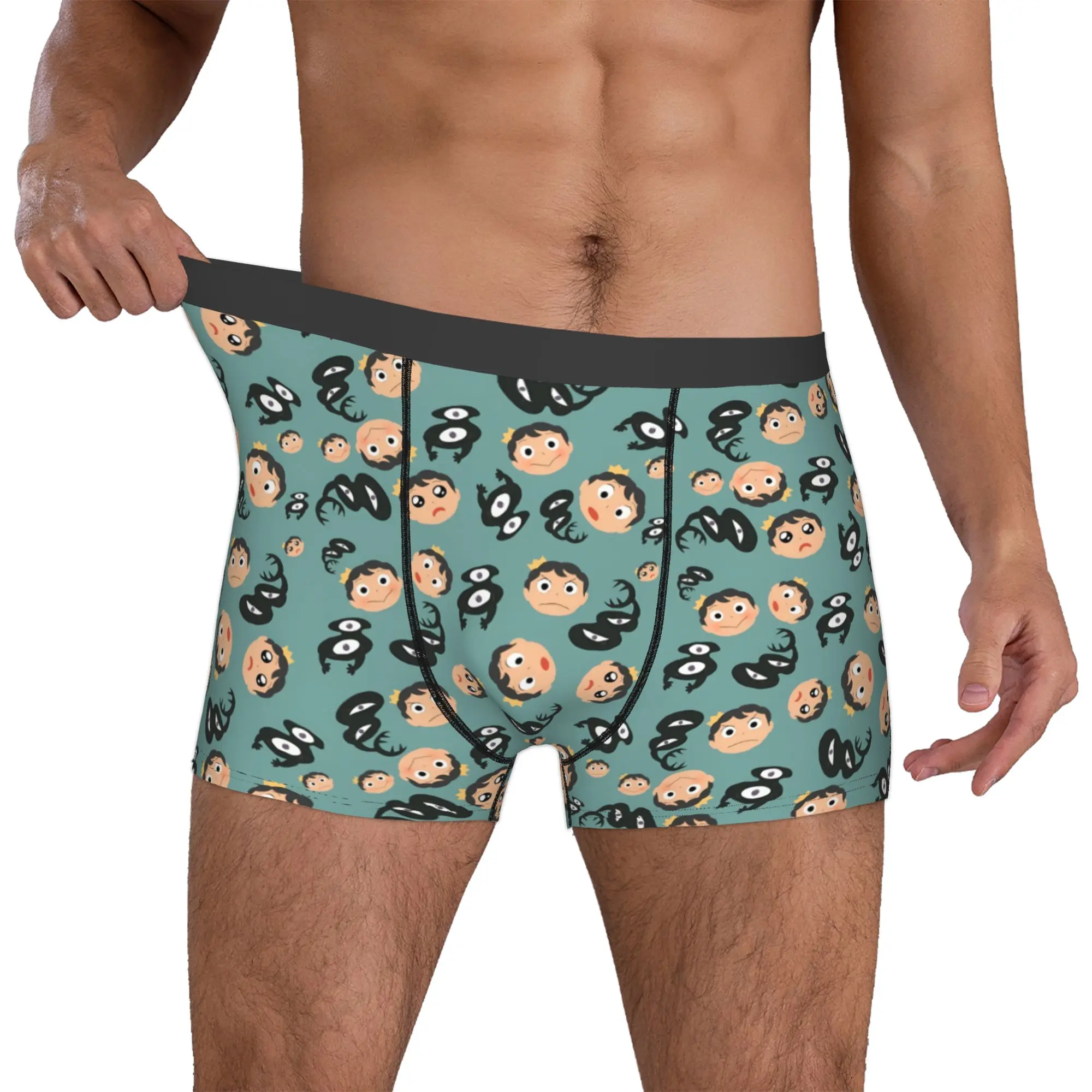 

Custom B-Bojjies Comic King Boxers Shorts Men's Classic Briefs Underwear Funny Underpants
