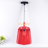 Outdoor Self Driving Tour Aluminum Alloy Folding Telescopic Portable Tree Digging and Hole Digging Tool for Snow Removal Shovel