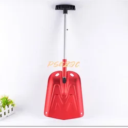 Outdoor Self Driving Tour Aluminum Alloy Folding Telescopic Portable Tree Digging and Hole Digging Tool for Snow Removal Shovel