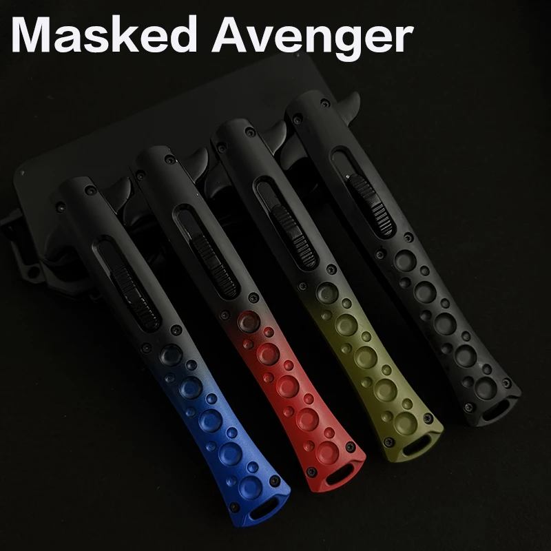 FishShape 440C Steel Zinc Aluminum Handle Mafia Design 11inch Outdoor Camping Portable Utility EDC Tools Comb
