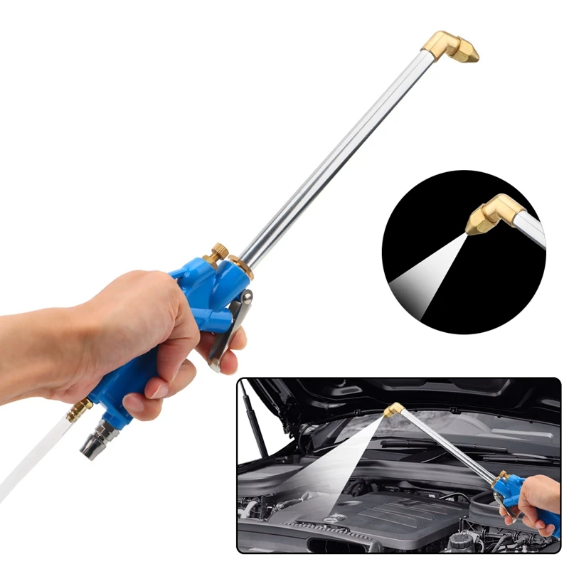 

Engine Water-Gun Pneumatic Cleaning Tool Car Engine Oil Cleaner Tool 40Cm High Press Pneumatic Water Nozzle