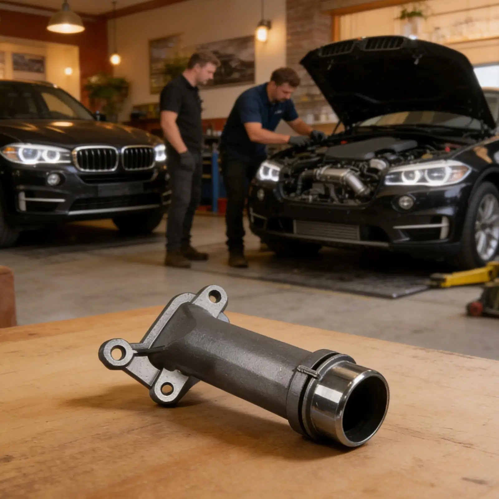 

For BMW； Coolant Hose Connector Precise Aluminum Alloy Universal Replacements Radiator Coolant Hose Connector For Auto Repair