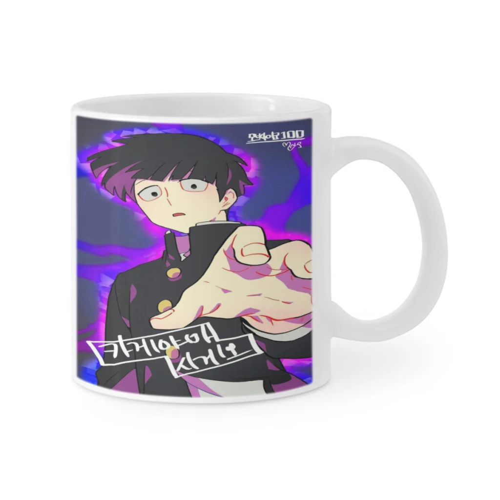 Mob Psycho 100 Tea Coffee Mugs Bachelorette Party Team Groomsman Cups Wedding Gifts