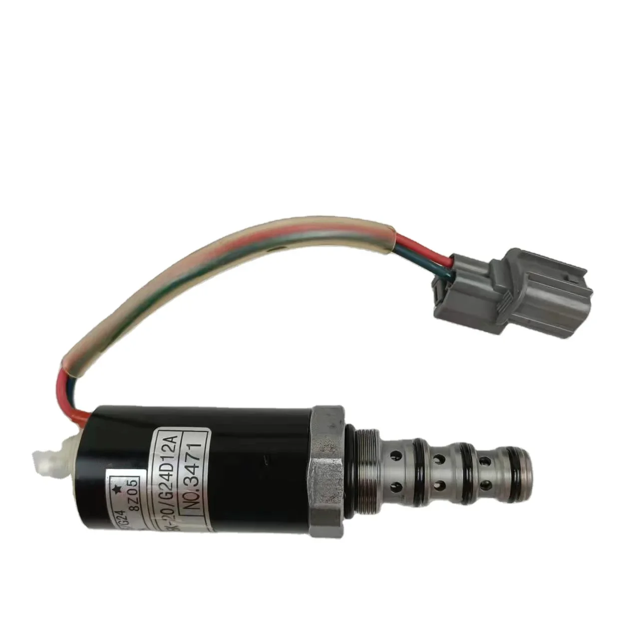 Excavator Spare Parts Hydraulic Pump Solenoid YN35V00005F1 KWE5K-20/G24D12A good quality solenoid value for sale