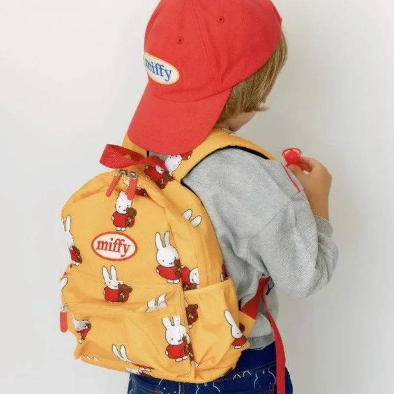 In Stock Miffy Boris Kids Backpack Cute Cartoon Anti Lost Toddler School Bag Lightweight Mini Rucksack for Kindergarten Children - view 5