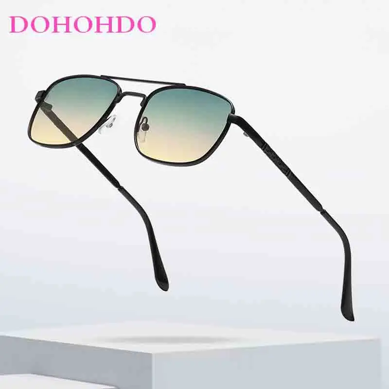 Small Frame Pilot Sunglasses Women Men Vintage Twin Beams Sun Glasses Colorful Classic Sunglases Brand Designer Glasses UV400