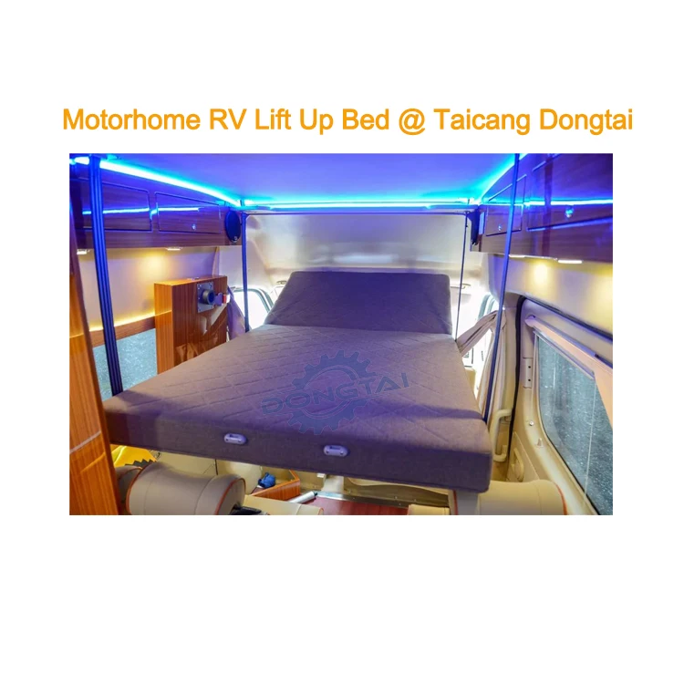 Top Quality Rv Caravan Lift Up Bed Base/motorhome Accessories Caravan With Electric Lift Bed