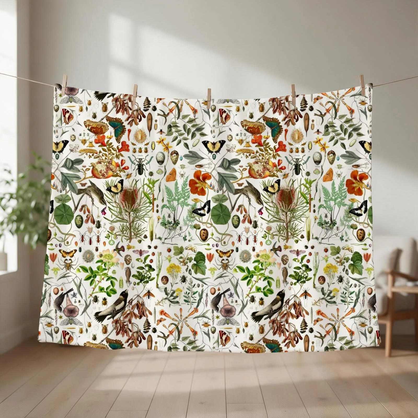 Biology 101 Throw Blanket couch cozy soft plush fuzzy picnic outdoor blanket