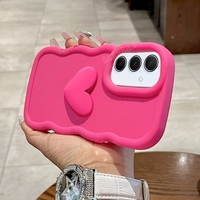 A 54 34 14 15 25 35 55 Love Heart Candy Wavy Silicone Case For Samsung Galaxy A54 A34 A14 A24 A15 A25 A35 A55 5g A05s Soft Cover