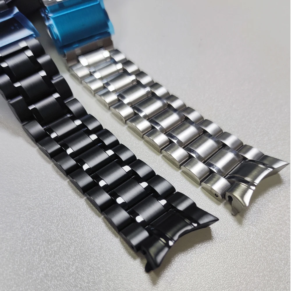 لا توجد حزام فجوات لساعة سامسونج جالاكسي 7/FE/5 Pro/6/4 الكلاسيكية 44 40 مللي متر حزام ساعة معدني جالاكسي ساعة 7 سوار كوريا اكسسوارات