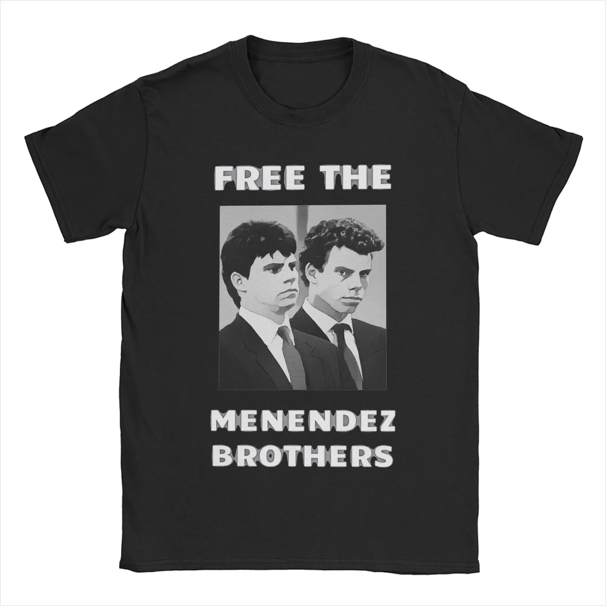 Men Women Graphic Free The Menendez Brothers  Tee T Shirt 100% Cotton  T-shirts Clothes