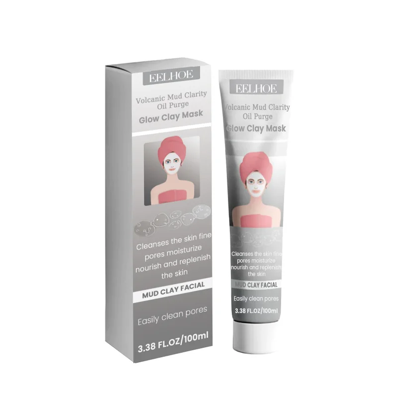 

Volcanic Mud Cleansing Mask Firming Cleansing Moisturizing Blackhead Acne Removing Clay Mask Facial Pore Cleansing Skin Refresh