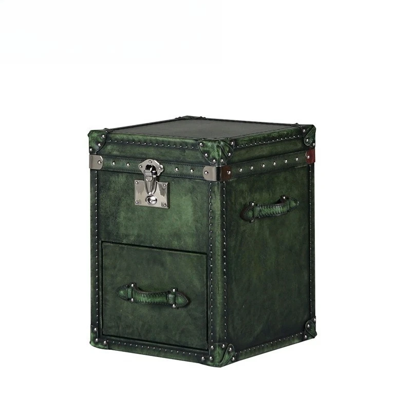 Drawer box can be used as a corner art bedroom storage bedside table living room sofa corner cabinet side cabinet