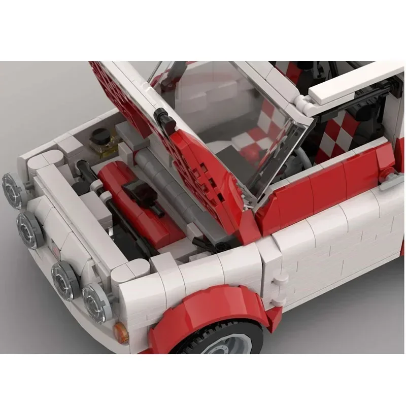 MOC-94923 Classico Mini Auto Sportiva Da Corsa Building Block Modello 1138 Parti MOC Creativo FAI DA TE Per Bambini Compleanno Building Blocks Giocattolo Regalo