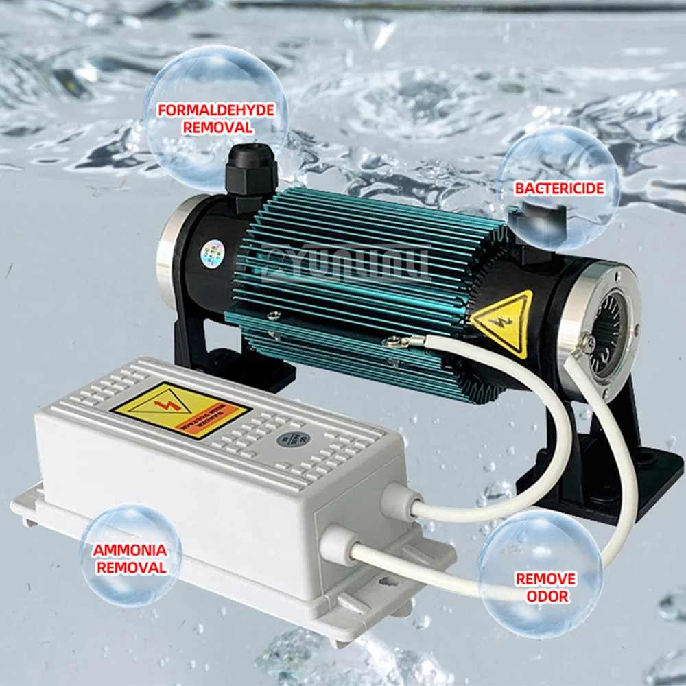 

5g/H Quartz Ozone Generator Tube, High Voltage Power Supply and Concentration Adjustable Ozone Generator Accessories
