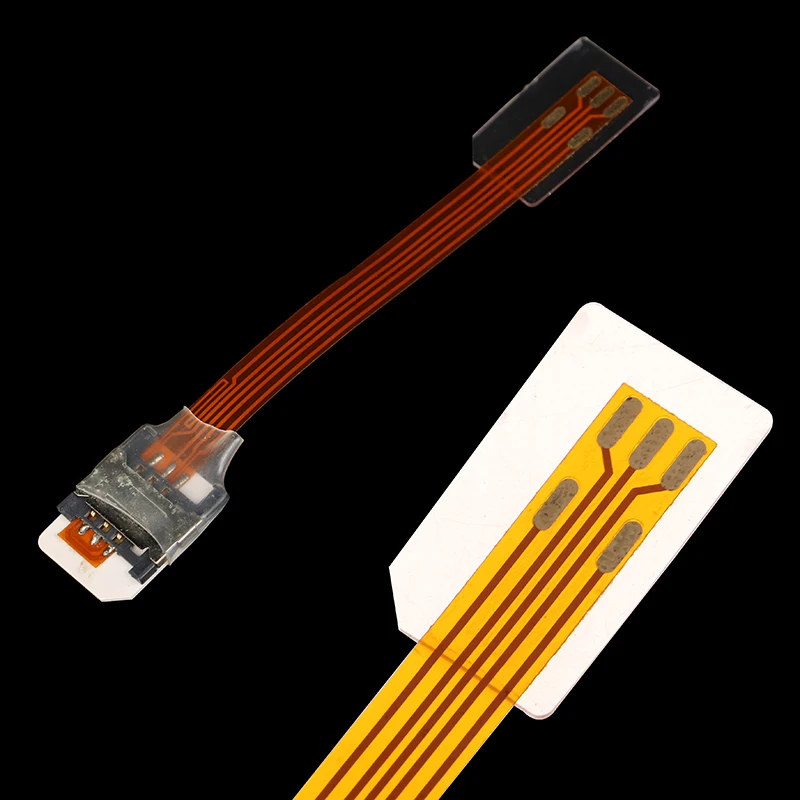 SIM Card Extension Cable 2FF SIM Standard Positive Extension Cord Mobile Phone Signal Extension Cord