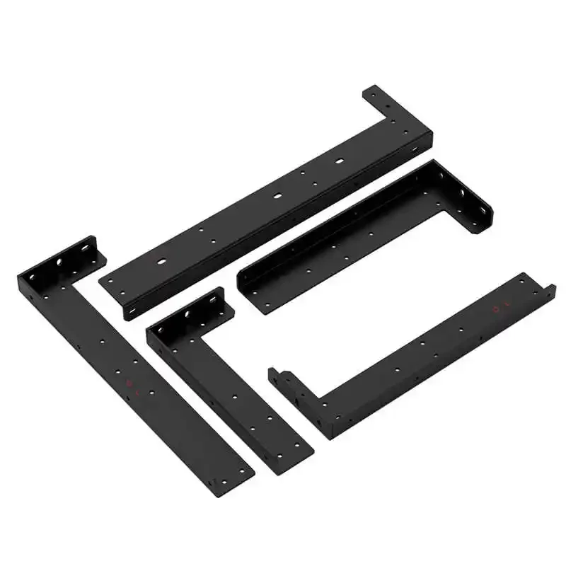 Thickened L-Shaped Stainless Steel Corner Bracket Load-Bearing Bracket 90 Degree Heavy-Duty Suspended Partition Fixed Bracket