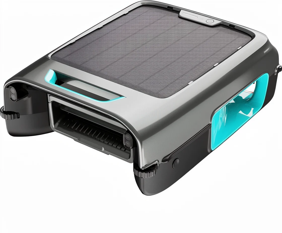 

Solar Powered Pool Surface Skimmer Robot APP Supported 24/7 Continuous Cleaning Dual Charging Smart Obstacle