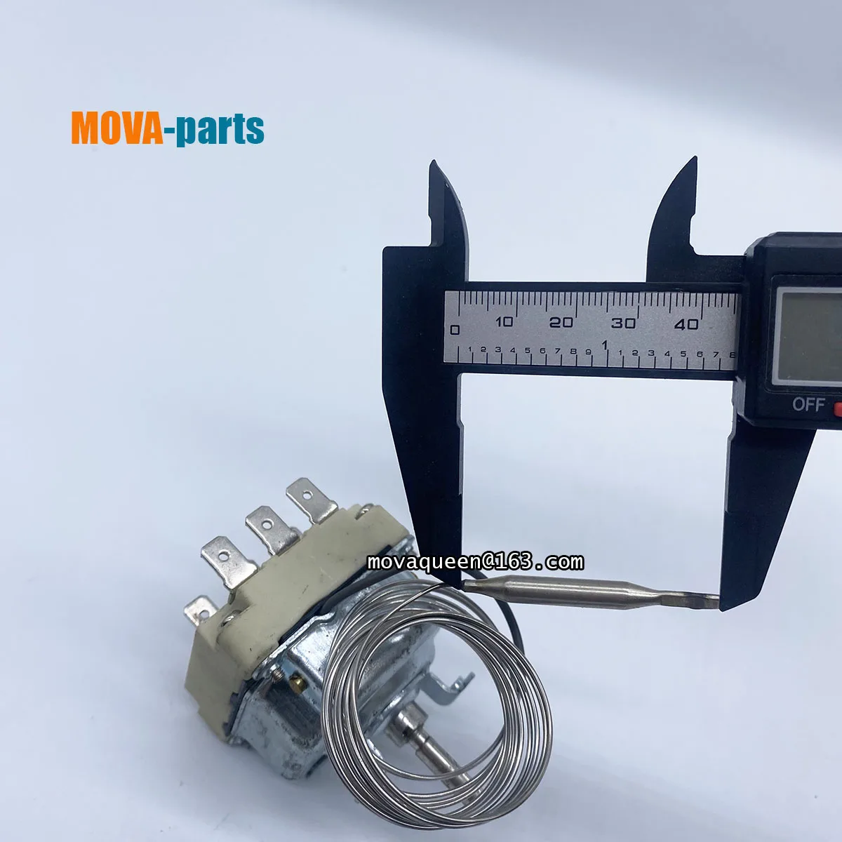 380V 16A 200CM Wire 6 Pins 50-300 Degree Safe Temperature Control Temperature Limiter Thermostat For Oven Fryer Stove