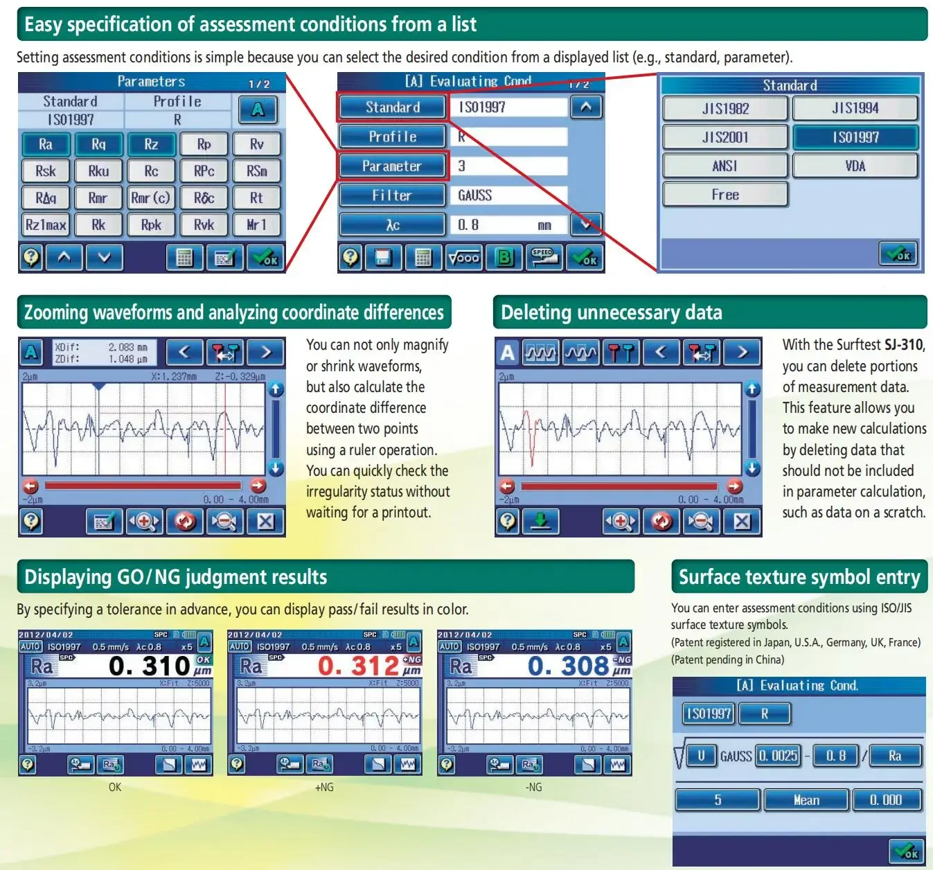 2025 ميتوتويو SJ-310 178-570-11 جهاز اختبار خشونة السطح المحمول #5