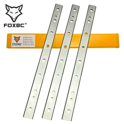 FOXBC-cuchillas cepilladoras HSS para corte de madera, repuesto para DeWalt DW735 DW735X, 13 pulgadas, 333 mm