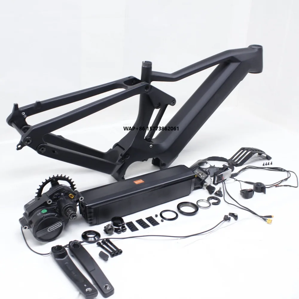 

New 29er Ebike Conversion Kit Carbon Fiber Frame Bicycle Parts for Bafang M510/M500/M600 Motor for E-MTB Riding
