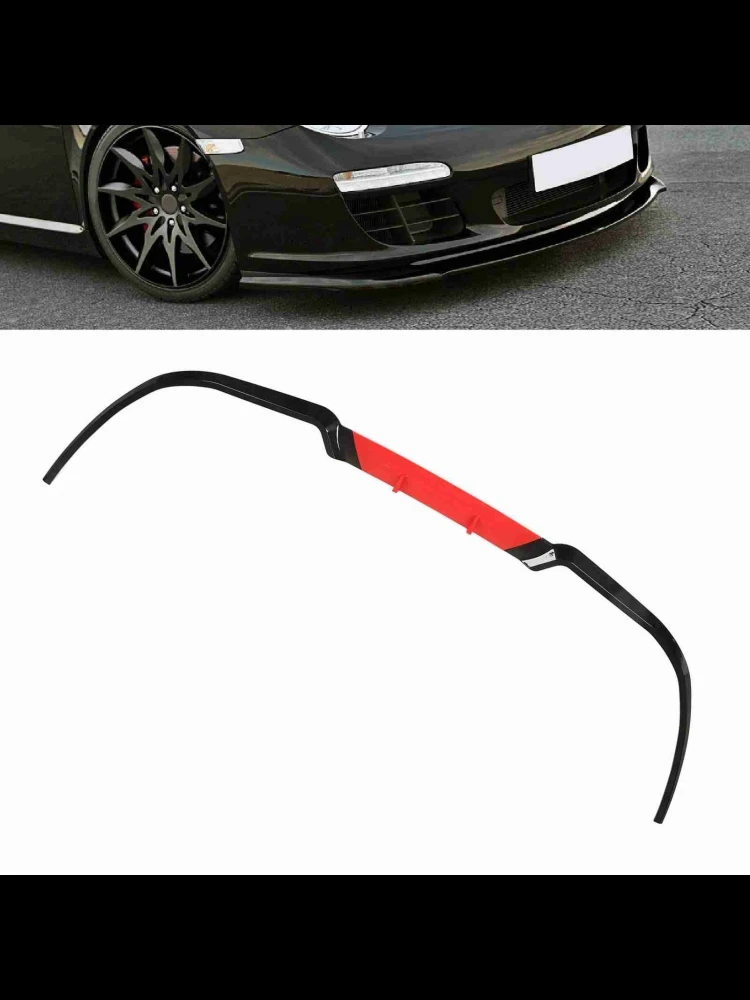 Przednia Listwa Zderzaka Odporna na Uderzenia Separator Listwy Zderzaka 114cm Zamiennik do Seat Leon Listwa Zderzaka Przedniego Spoiler Listwy Przedniej — 2