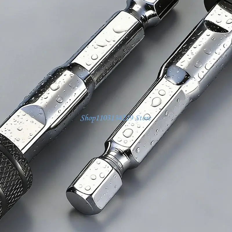 N5KC High Strength Steel Bit Holder Extension Bar With Fast Positioning And Secure Locking Mechanism Bit Extension Rod