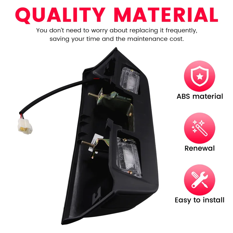 

A33K-MB774438 License Plate Lamp Assy Rear License Plate Light License Plate Light For Mitsubishi Montero 3.0 3.5